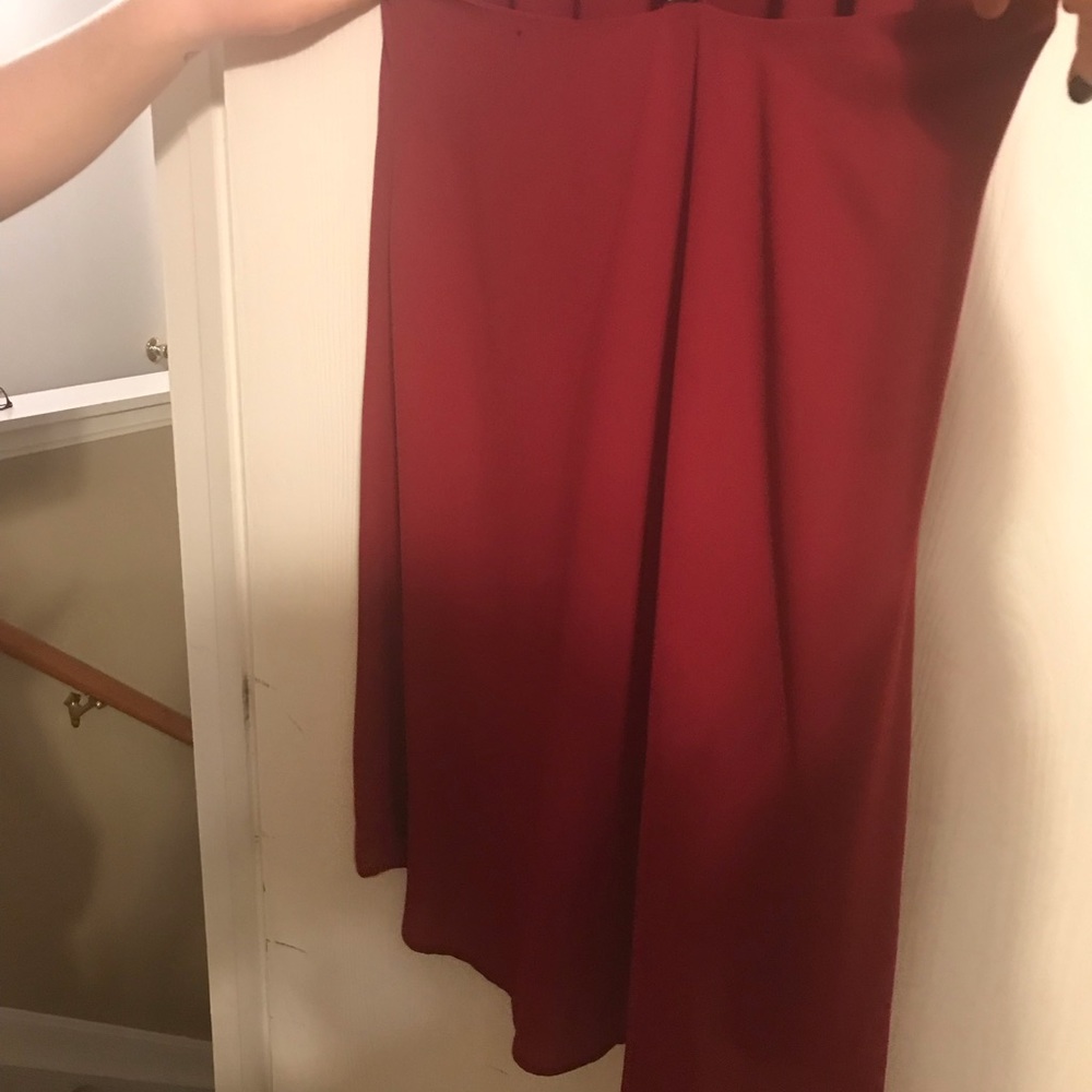 Red dress